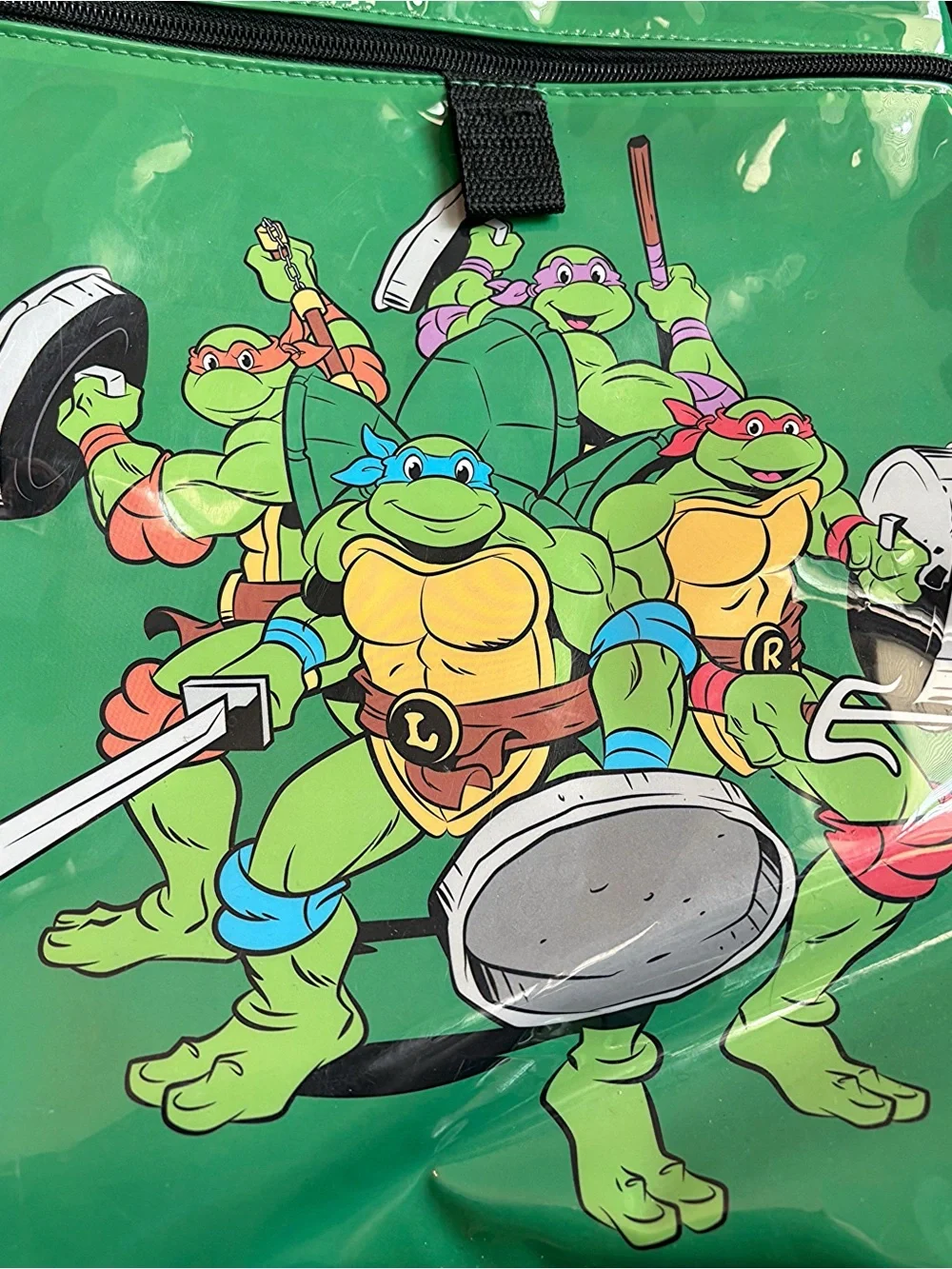 Nickelodeon Teenage Mutant Ninja Turtles Green Backpack TMNT